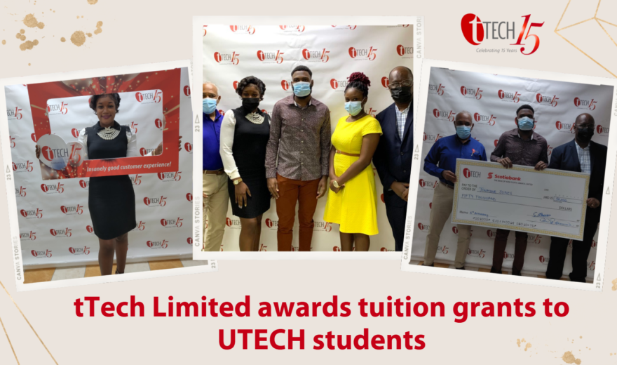 tTech Limited awards tuition grants to UTECH students