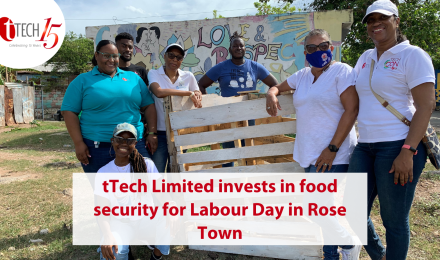 tTech Limited invests in food security for Labour Day in Rose Town
