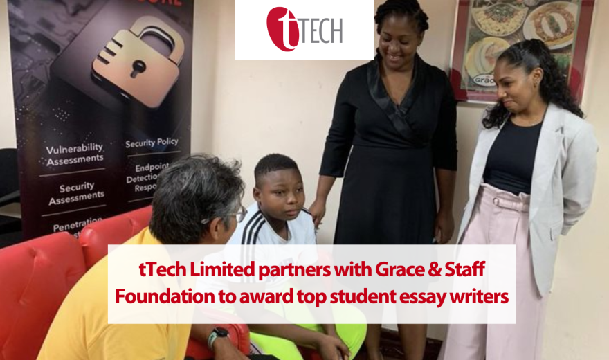 tTech Limited partners with Grace & Staff Foundation to award top student essay writers