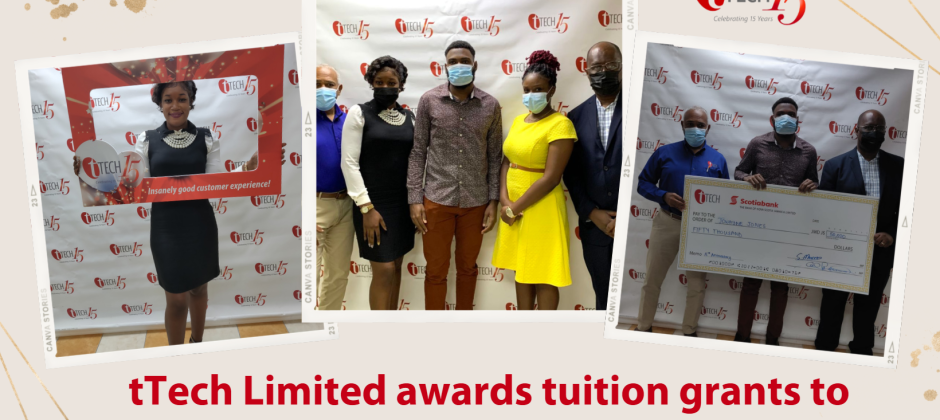 tTech Limited awards tuition grants to UTECH students