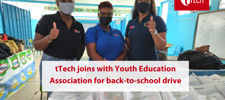 tTech Joins with Youth Education Association for back-to-school Drive