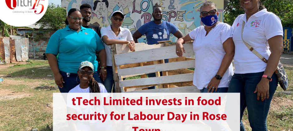 tTech Limited invests in food security for Labour Day in Rose Town